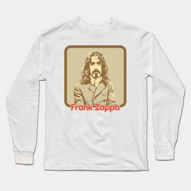 frank zappa - vintae retro Long Sleeve T-Shirt by LAKOSH